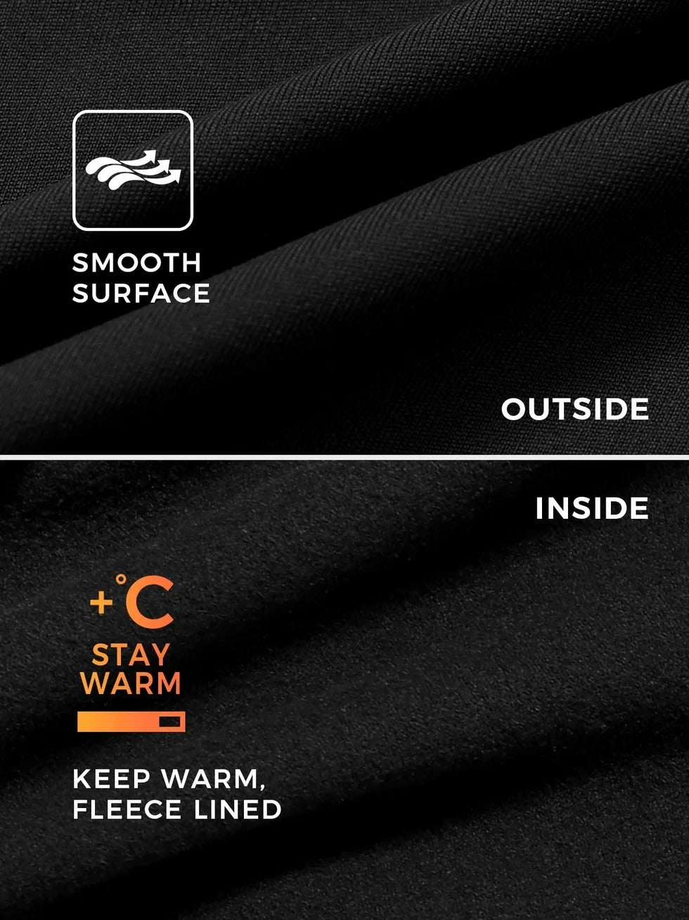 NORDÉA Winter Jumpsuit fabric: smooth outside, warm fleece lined inside