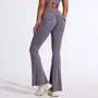 Cargo Flare Leggings in Grey